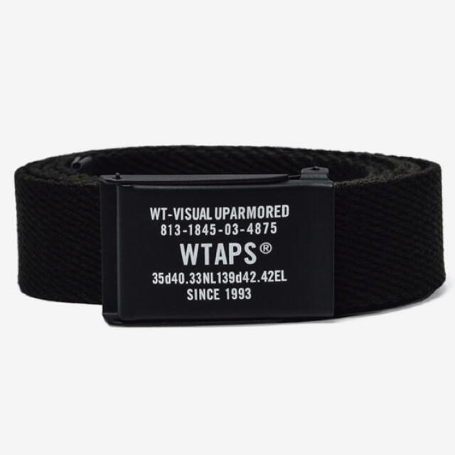 W)taps(ダブルタップス)のwtaps GIB/BELT. ACRYLIC ブラック 20aw 新品 メンズのファッション小物(ベルト)の商品写真