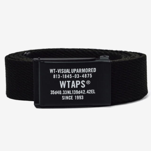 wtaps GIB/BELT. ACRYLIC ブラック 20aw 新品