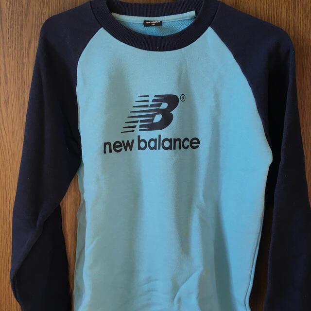 New Balance(ニューバランス)のニューバランス　トレーナー　150 キッズ/ベビー/マタニティのキッズ服男の子用(90cm~)(Tシャツ/カットソー)の商品写真