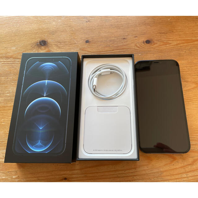 無料発送 iPhone - iPhone 12 pro 128GB パシフィックブルー