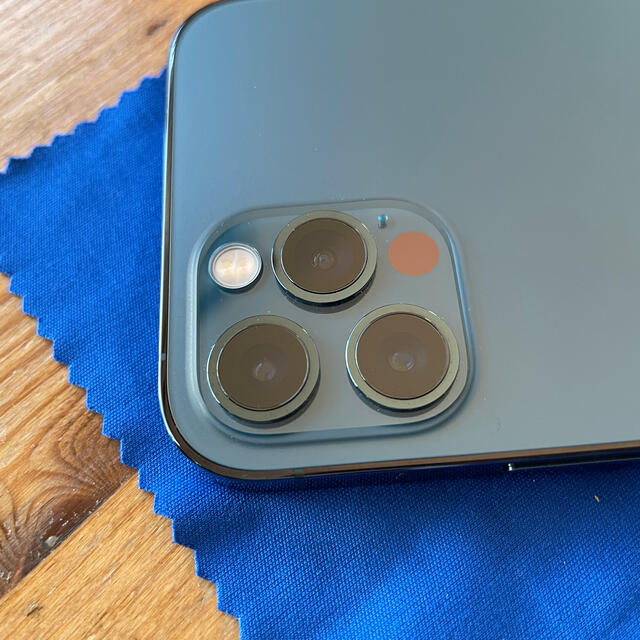 無料発送 iPhone - iPhone 12 pro 128GB パシフィックブルー