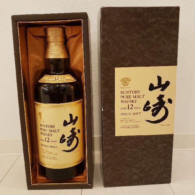 サントリー 山崎12年 旧ラベル750ml 未開封