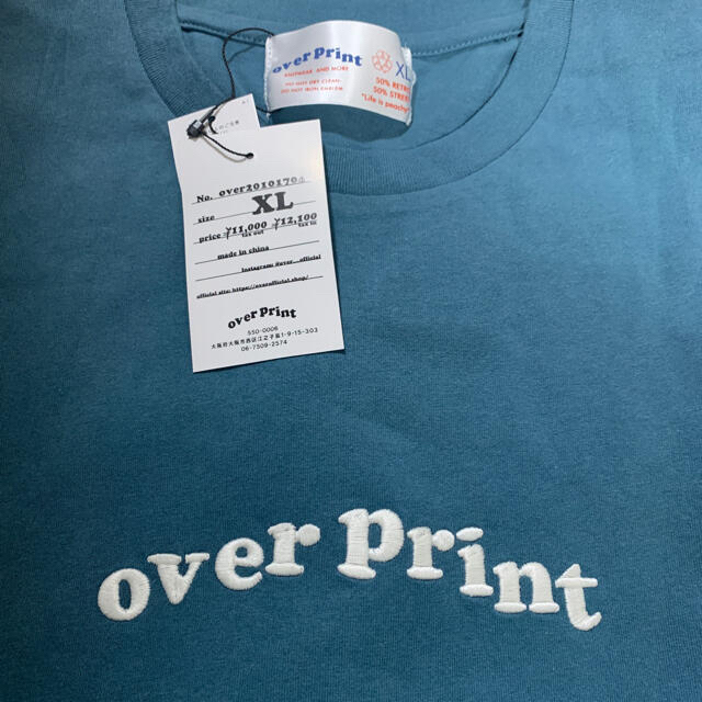 レディースover print ロンT xl