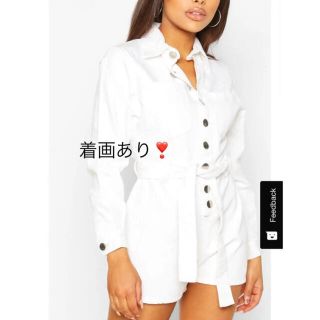 エイソス(asos)のboohoo デニムロンパース(オールインワン)