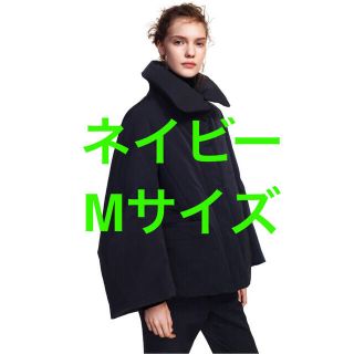 ジルサンダー(Jil Sander)の【11/17迄出品】+J ハイブリッドダウンジャケット　ネイビーMサイズ(ダウンジャケット)