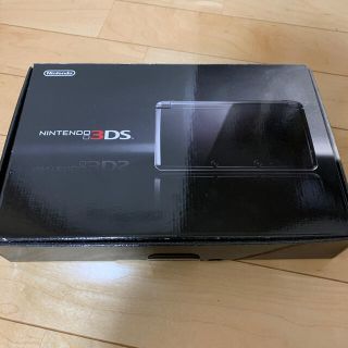 ニンテンドー3DS(ニンテンドー3DS)のNintendo 3DS 本体  充電器,SDカード付き　コスモブラック(携帯用ゲーム機本体)