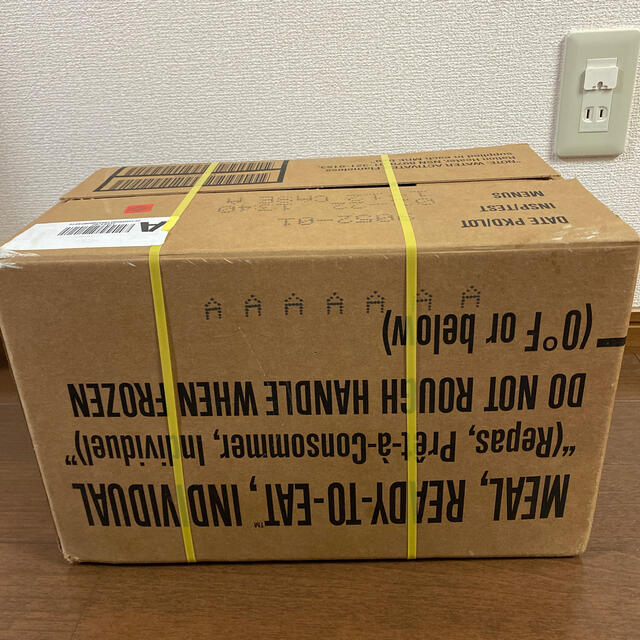 日本全国送料無料商品 特集 12 未開封 レーション MRE 米軍 個 送料無料 2022年 A CASE 個人装備