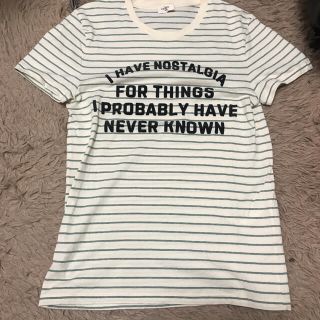 セリーヌ(celine)のセリーヌ　ロゴボーダーTシャツ(Tシャツ/カットソー(半袖/袖なし))