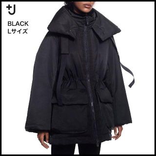 UNIQLO - +J ハイブリッドダウンショートコート BLACK Lサイズ ...