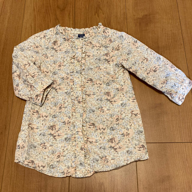 babyGAP(ベビーギャップ)のシャツワンピース　ベビーギャップ キッズ/ベビー/マタニティのベビー服(~85cm)(ワンピース)の商品写真