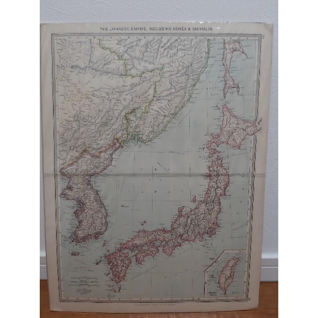 古地図 1900年代日本帝国時代のもの