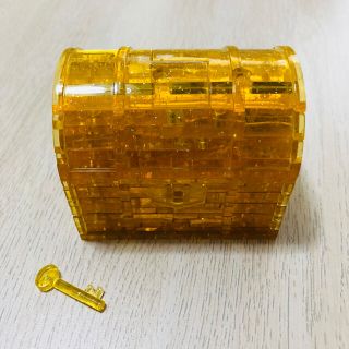 【最終値下げ／金曜日まで】クリスタル立体パズル　宝箱(その他)