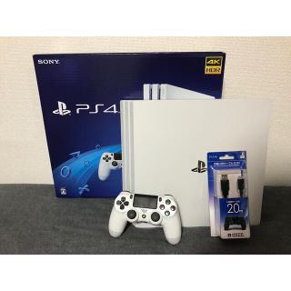 プレイステーション4(PlayStation4)のPlayStation 4 Pro グレイシャー・ホワイト 1TB (家庭用ゲーム機本体)