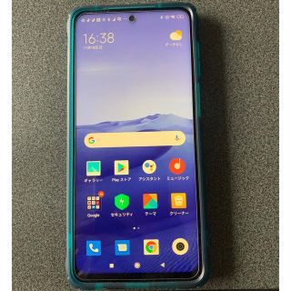 アンドロイド(ANDROID)のxiaomi redmi note 9s オーロラブルー　国内版(スマートフォン本体)