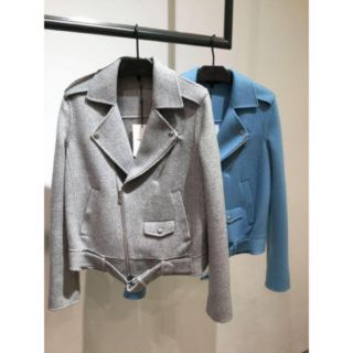 セオリー(theory)のTheory カシミヤライダースジャケット 定価7.5万円(ライダースジャケット)