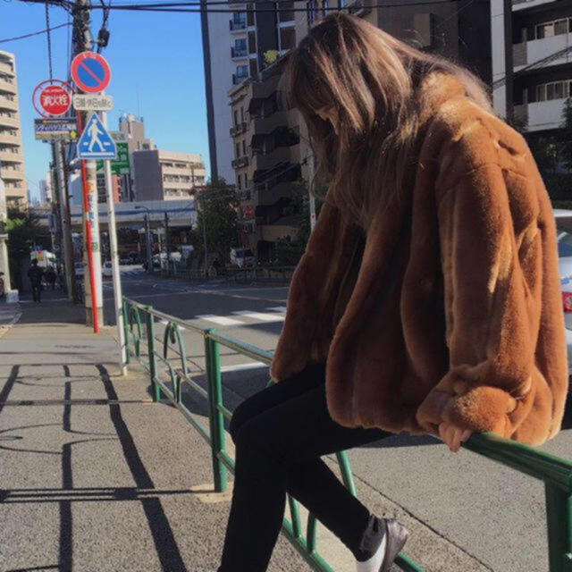 BEAUTY&YOUTH UNITED ARROWS(ビューティアンドユースユナイテッドアローズ)の専用　6(ROKU) FAKE MINK FUR COAT  レディースのジャケット/アウター(毛皮/ファーコート)の商品写真