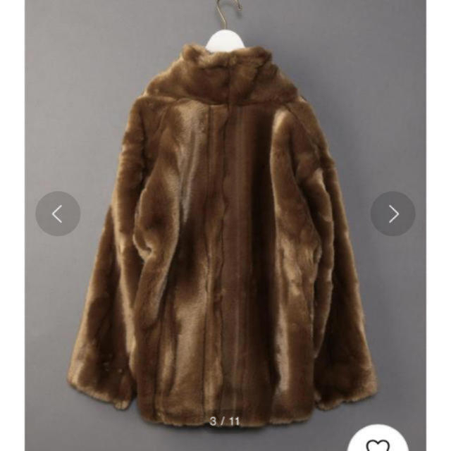 BEAUTY&YOUTH UNITED ARROWS(ビューティアンドユースユナイテッドアローズ)の専用　6(ROKU) FAKE MINK FUR COAT  レディースのジャケット/アウター(毛皮/ファーコート)の商品写真