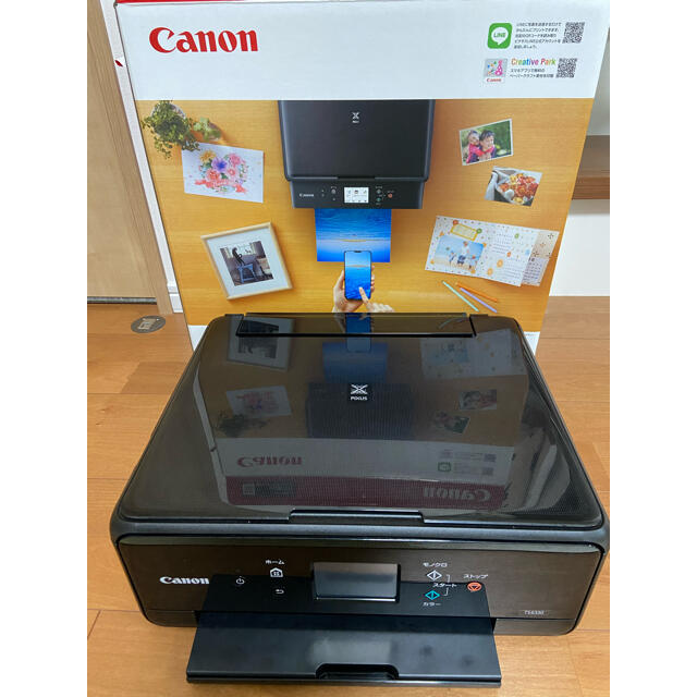 プリンタ　新品未使用　Canon PIXUS TS6330WH