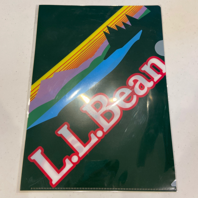L.L.Bean(エルエルビーン)のエルエルビーン A4クリアファイル インテリア/住まい/日用品の文房具(ファイル/バインダー)の商品写真