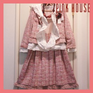 PINK HOUSEワンピーススーツ