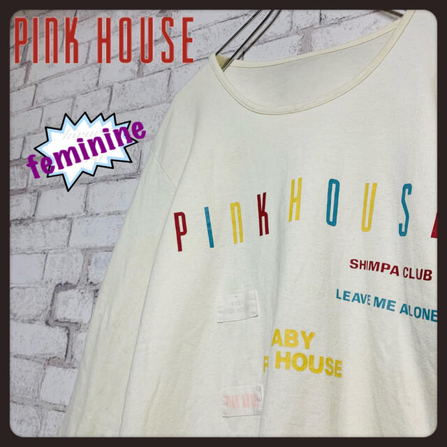 PINK HOUSE(ピンクハウス)の【フェミニン♪】PINK HOUSE ピンクハウス/ロンT カットソー  レディースのトップス(カットソー(長袖/七分))の商品写真