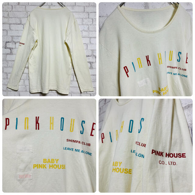 PINK HOUSE(ピンクハウス)の【フェミニン♪】PINK HOUSE ピンクハウス/ロンT カットソー  レディースのトップス(カットソー(長袖/七分))の商品写真