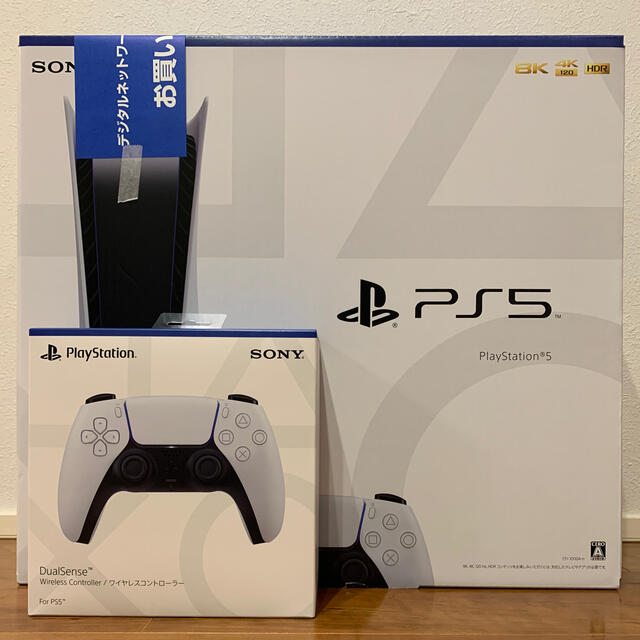 PlayStation - PS5 プレイステーション5 本体　別売コントローラー セット　レシート有り
