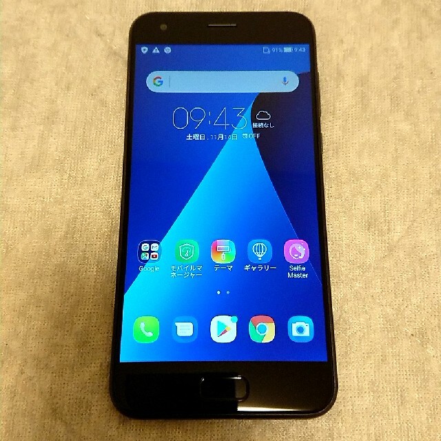 ASUS Zenfone4 ZE554KL 国内版  ミッドナイトブラック