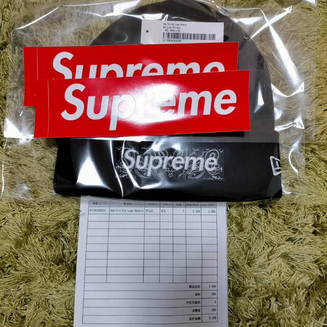 帽子Supreme New Era Box Logo Bandana Beanie