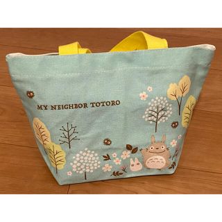 ジブリ(ジブリ)のとなりのトトロ　ランチバッグ　トートバッグ　新品・未使用(弁当用品)