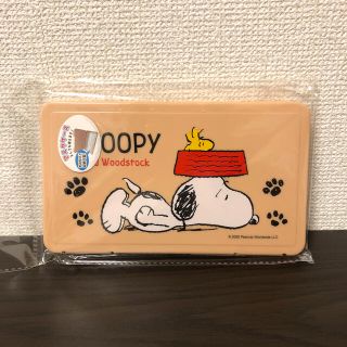 スヌーピー(SNOOPY)のスヌーピー　マスクケース　ベージュ(日用品/生活雑貨)