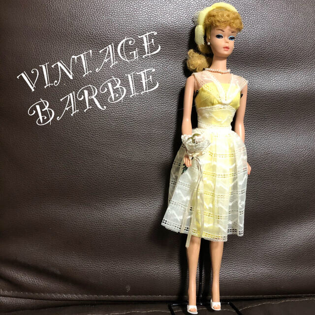 Barbie(バービー)のnono様　専用　Barbie A 1960年代　Japan刻印あり　 エンタメ/ホビーのフィギュア(その他)の商品写真