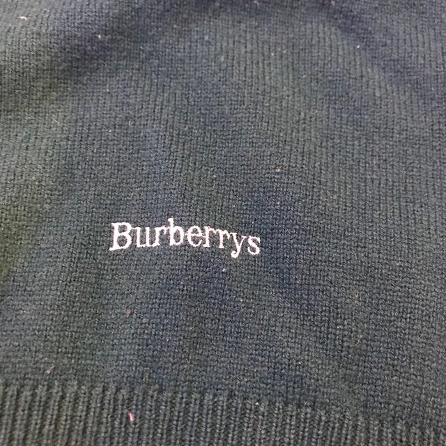 BURBERRY(バーバリー)のBurberry ニット　激レア　美品　グリーン　緑 メンズのトップス(ニット/セーター)の商品写真