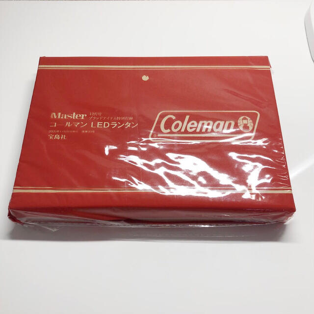 Coleman(コールマン)のモノマスター×Coleman ランタン 新品未使用未開封 スポーツ/アウトドアのスポーツ/アウトドア その他(その他)の商品写真