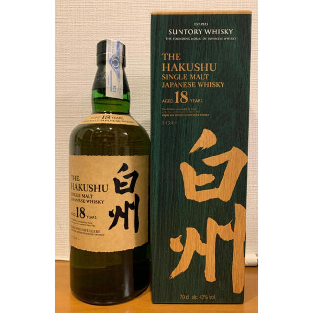 低価格の サントリー 白州 18年 ウイスキー - www ...