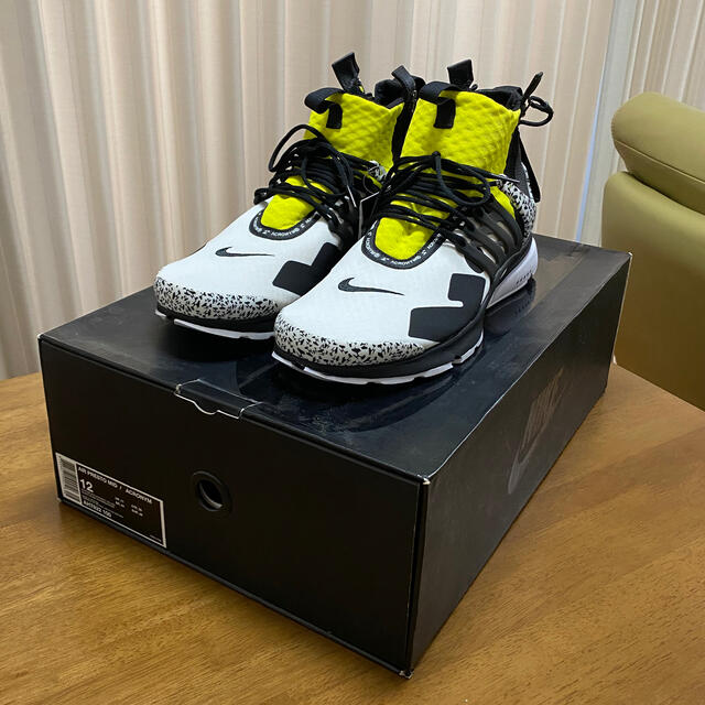 NIKE AIR PRESTO MID ACRONYM YEllOW 30cm