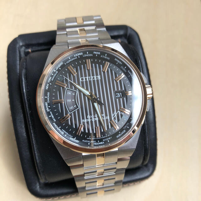 Citizen シチズン メンズ腕時計 新品 電波時計 Citizen エコドライブ の通販 By ペルル S Watch Shop シチズン ならラクマ