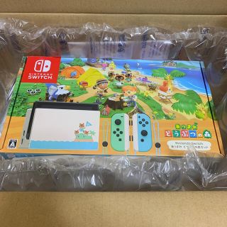 ニンテンドースイッチ(Nintendo Switch)のNintendo Switch あつまれ どうぶつの森セット 新品未開封(家庭用ゲーム機本体)