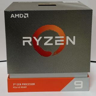  [AMD]Ryzen 9 3900X BOX ライゼン(PCパーツ)