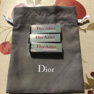 ディオール(Dior)のディオールアディクトリップマキシマイザー2ml 3本セット(リップグロス)