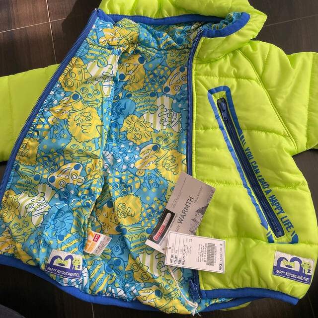 Bit'z(ビッツ)のビッツ yellow green アウター キッズ/ベビー/マタニティのキッズ服男の子用(90cm~)(ジャケット/上着)の商品写真