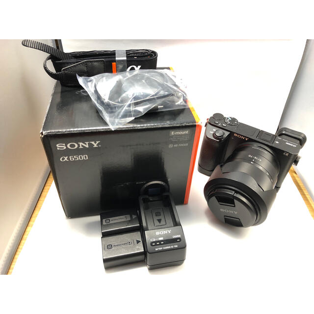【予約】 SONY - SONY α6500 レンズセット　備品多数 SEL1670Z ミラーレス一眼