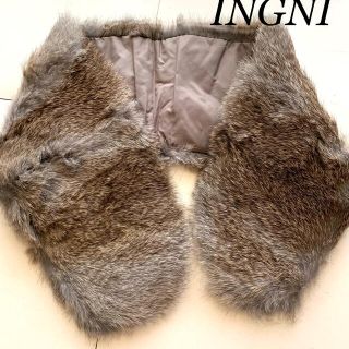 イング(INGNI)の新品★イング INGNI★ラビットファーティペット★ショール★ストール(マフラー/ショール)