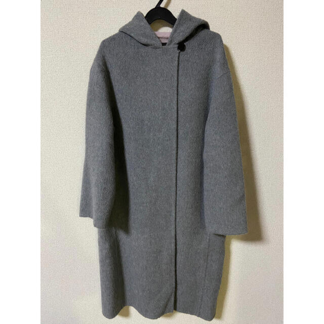 Theory 19SS フーデットコート グレー | dondiegosanta.com