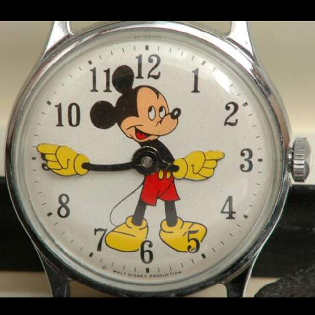 Ingersoll インガソール ●ミッキーマウス手巻腕時計●初期紙BOX付 腕時計(アナログ)