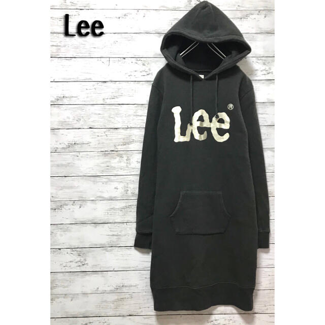 Lee Lee リー ロングパーカー ワンピース デカロゴ ビッグロゴの通販 By チョコ S Shop フォローでall5 Off リーならラクマ