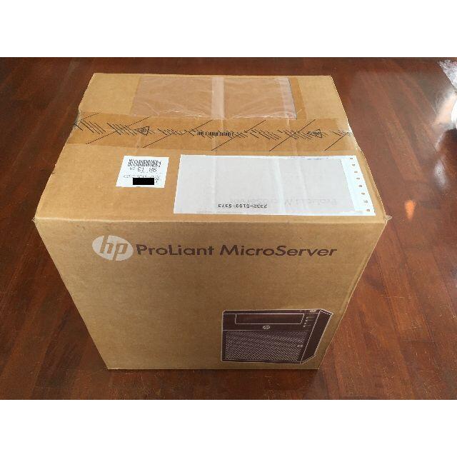 デスクトップ型PC【未開封新品】HP ProLiant MicroServer G7 N54L
