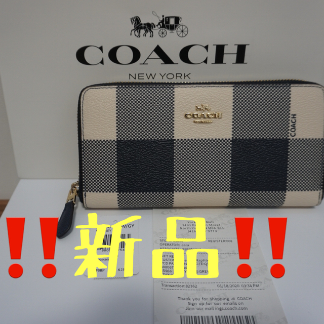 ブランド品COACH 長財布