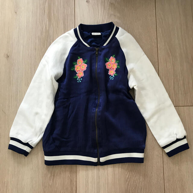 ZARA KIDS(ザラキッズ)のザラキッズ　ザラ　Zara Girls スタジャン　アウター　女の子　120 キッズ/ベビー/マタニティのキッズ服女の子用(90cm~)(ジャケット/上着)の商品写真