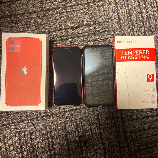 定番人気！ iPhone 11 (PRODUCT)RED 128 GB Softbank iPhone用ケース